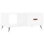 Mesa de centro madera contrachapada blanco 90x50x40 cm de vidaXL, Mesas de centro - Ref: Foro24-829180, Precio: 43,14 €, Desc...