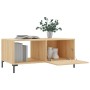 Mesa de centro madera contrachapada roble Sonoma 90x50x40 cm de vidaXL, Mesas de centro - Ref: Foro24-829215, Precio: 47,99 €...