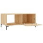 Mesa de centro madera contrachapada roble Sonoma 90x50x40 cm de vidaXL, Mesas de centro - Ref: Foro24-829215, Precio: 47,99 €...