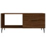 Brown oak plywood coffee table 90x50x40 cm by vidaXL, Coffee table - Ref: Foro24-829235, Price: 45,96 €, Discount: %