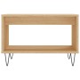 Mesa de centro madera de ingeniería roble Sonoma 60x50x40 cm de vidaXL, Mesas de centro - Ref: Foro24-829255, Precio: 38,90 €...