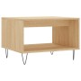 Mesa de centro madera de ingeniería roble Sonoma 60x50x40 cm de vidaXL, Mesas de centro - Ref: Foro24-829255, Precio: 38,90 €...