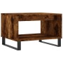 Mesa de centro madera de ingeniería roble ahumado 60x50x40 cm de vidaXL, Mesas de centro - Ref: Foro24-829265, Precio: 48,97 ...