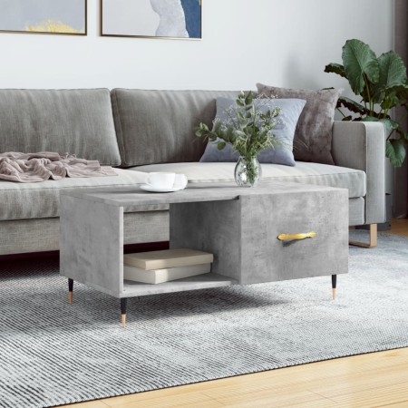 Mesa de centro madera contrachapada gris hormigón 90x50x40 cm de vidaXL, Mesas de centro - Ref: Foro24-829192, Precio: 44,99 ...