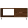 Plywood oak brown coffee table 90x50x40 cm by vidaXL, Coffee table - Ref: Foro24-829187, Price: 44,00 €, Discount: %