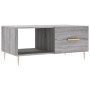 Sonoma gray plywood coffee table 90x50x40 cm by vidaXL, Coffee table - Ref: Foro24-829202, Price: 46,86 €, Discount: %