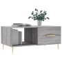 Sonoma-Couchtisch aus grauem Sperrholz, 90 x 50 x 40 cm von vidaXL, Couchtisch - Ref: Foro24-829202, Preis: 46,86 €, Rabatt: %