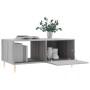 Sonoma gray plywood coffee table 90x50x40 cm by vidaXL, Coffee table - Ref: Foro24-829202, Price: 46,86 €, Discount: %