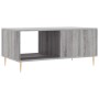 Sonoma gray plywood coffee table 90x50x40 cm by vidaXL, Coffee table - Ref: Foro24-829202, Price: 46,86 €, Discount: %