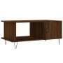 Brown oak plywood coffee table 90x50x40 cm by vidaXL, Coffee table - Ref: Foro24-829491, Price: 43,99 €, Discount: %