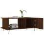 Brown oak plywood coffee table 90x50x40 cm by vidaXL, Coffee table - Ref: Foro24-829491, Price: 43,99 €, Discount: %