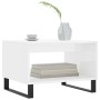 High gloss white engineered wood coffee table 60x50x40 cm by vidaXL, Coffee table - Ref: Foro24-829262, Price: 50,99 €, Disco...