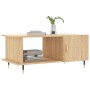 Mesa de centro madera contrachapada roble Sonoma 90x50x40 cm de vidaXL, Mesas de centro - Ref: Foro24-829471, Precio: 42,14 €...