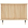 Mesa de centro madera contrachapada roble Sonoma 90x50x40 cm de vidaXL, Mesas de centro - Ref: Foro24-829471, Precio: 42,14 €...