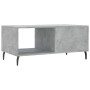 Mesa de centro madera contrachapada gris hormigón 90x50x40 cm de vidaXL, Mesas de centro - Ref: Foro24-829232, Precio: 44,52 ...