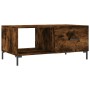 Smoked oak plywood coffee table 90x50x40 cm by vidaXL, Coffee table - Ref: Foro24-829217, Price: 61,07 €, Discount: %