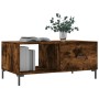 Smoked oak plywood coffee table 90x50x40 cm by vidaXL, Coffee table - Ref: Foro24-829217, Price: 61,07 €, Discount: %