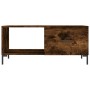 Smoked oak plywood coffee table 90x50x40 cm by vidaXL, Coffee table - Ref: Foro24-829217, Price: 61,07 €, Discount: %