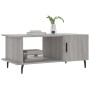 Mesa de centro madera contrachapada gris Sonoma 90x50x40 cm de vidaXL, Mesas de centro - Ref: Foro24-829506, Precio: 47,99 €,...