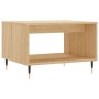 Mesa de centro madera de ingeniería roble Sonoma 60x50x40 cm de vidaXL, Mesas de centro - Ref: Foro24-829247, Precio: 40,27 €...