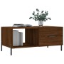 Mesa de centro madera contrachapada roble marrón 90x50x40 cm de vidaXL, Mesas de centro - Ref: Foro24-829227, Precio: 48,62 €...