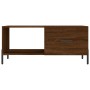 Mesa de centro madera contrachapada roble marrón 90x50x40 cm de vidaXL, Mesas de centro - Ref: Foro24-829227, Precio: 48,62 €...