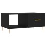 Black plywood coffee table 90x50x40 cm by vidaXL, Coffee table - Ref: Foro24-829197, Price: 46,94 €, Discount: %