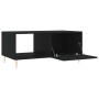 Black plywood coffee table 90x50x40 cm by vidaXL, Coffee table - Ref: Foro24-829197, Price: 46,94 €, Discount: %