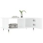 Glossy white plywood coffee table 90x50x40 cm by vidaXL, Coffee table - Ref: Foro24-829470, Price: 45,58 €, Discount: %