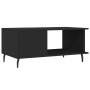 Black plywood coffee table 90x50x40 cm by vidaXL, Coffee table - Ref: Foro24-829501, Price: 45,98 €, Discount: %