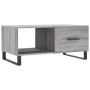 Sonoma-Couchtisch aus grauem Sperrholz, 90 x 50 x 40 cm von vidaXL, Couchtisch - Ref: Foro24-829242, Preis: 49,19 €, Rabatt: %