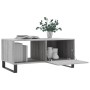 Sonoma gray plywood coffee table 90x50x40 cm by vidaXL, Coffee table - Ref: Foro24-829242, Price: 49,19 €, Discount: %