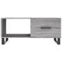 Sonoma gray plywood coffee table 90x50x40 cm by vidaXL, Coffee table - Ref: Foro24-829242, Price: 49,19 €, Discount: %