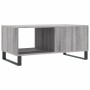 Sonoma gray plywood coffee table 90x50x40 cm by vidaXL, Coffee table - Ref: Foro24-829242, Price: 49,19 €, Discount: %