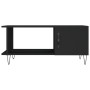 Black plywood coffee table 90x50x40 cm by vidaXL, Coffee table - Ref: Foro24-829485, Price: 44,66 €, Discount: %