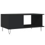 Black plywood coffee table 90x50x40 cm by vidaXL, Coffee table - Ref: Foro24-829485, Price: 44,66 €, Discount: %