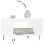 Mesa de centro madera de ingeniería blanca 60x50x40 cm de vidaXL, Mesas de centro - Ref: Foro24-829252, Precio: 40,46 €, Desc...