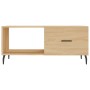 Sonoma oak plywood coffee table 90x50x40 cm by vidaXL, Coffee table - Ref: Foro24-829231, Price: 44,52 €, Discount: %