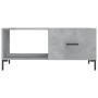 Concrete gray plywood coffee table 90x50x40 cm by vidaXL, Coffee table - Ref: Foro24-829216, Price: 47,99 €, Discount: %