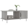 Sonoma gray plywood coffee table 90x50x40 cm by vidaXL, Coffee table - Ref: Foro24-829490, Price: 58,50 €, Discount: %