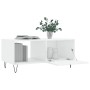 Glossy white plywood coffee table 90x50x40 cm by vidaXL, Coffee table - Ref: Foro24-829206, Price: 48,09 €, Discount: %