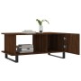 Brown oak plywood coffee table 90x50x40 cm by vidaXL, Coffee table - Ref: Foro24-829515, Price: 49,99 €, Discount: %