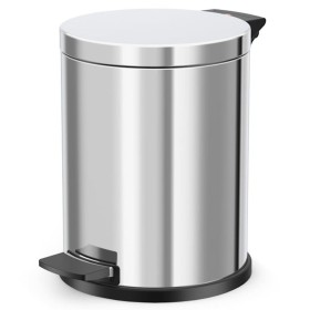 Hailo Pedal Bin Solid stainless steel galvanized inner bucket M 12L by Hailo, Garbage cans and trash cans - Ref: Foro24-43407...