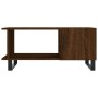 Brown oak plywood coffee table 90x50x40 cm by vidaXL, Coffee table - Ref: Foro24-829515, Price: 49,99 €, Discount: %