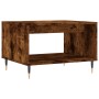 Mesa de centro madera de ingeniería marrón roble 60x50x40 cm de vidaXL, Mesas de centro - Ref: Foro24-829251, Precio: 41,36 €...