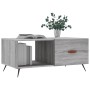 Mesa de centro madera contrachapada gris Sonoma 90x50x40 cm de vidaXL, Mesas de centro - Ref: Foro24-829186, Precio: 43,94 €,...