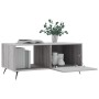 Mesa de centro madera contrachapada gris Sonoma 90x50x40 cm de vidaXL, Mesas de centro - Ref: Foro24-829186, Precio: 43,94 €,...