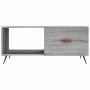 Mesa de centro madera contrachapada gris Sonoma 90x50x40 cm de vidaXL, Mesas de centro - Ref: Foro24-829186, Precio: 43,94 €,...