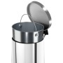 Hailo Pedal Bin Solid stainless steel galvanized inner bucket M 12L by Hailo, Garbage cans and trash cans - Ref: Foro24-43407...