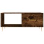 Smoked oak plywood coffee table 90x50x40 cm by vidaXL, Coffee table - Ref: Foro24-829201, Price: 43,31 €, Discount: %